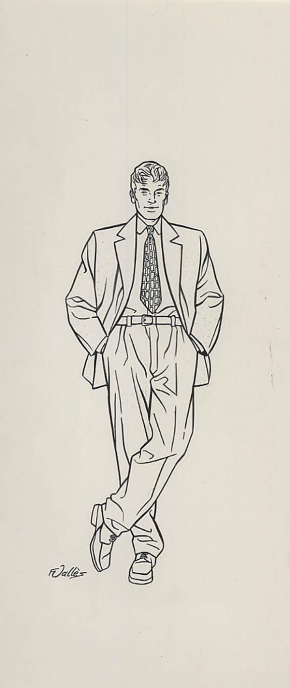 Francis Vall&egrave;s - Les ma&icirc;tres de l'orge, Frank 1997, dos de c