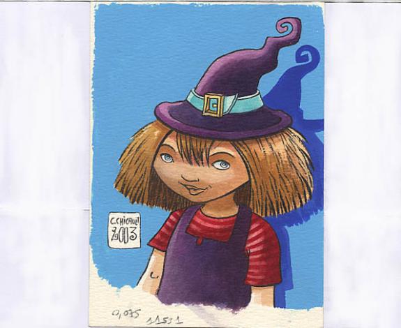 C&eacute;cile Chicault - Z&eacute;lie, portrait zelie