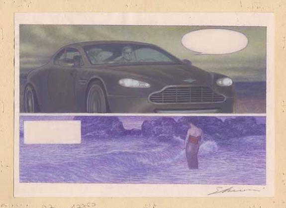 Didier Eberoni - homme et voiture et femme