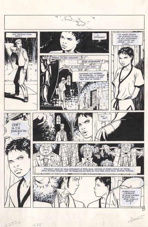Régis Penet - Marie des Loups, La garde Rouge, p41