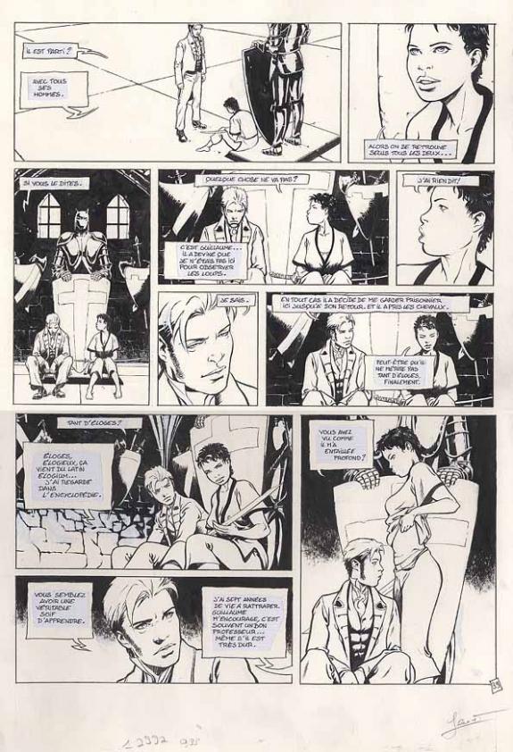 R&eacute;gis Penet - Marie des Loups, La garde Rouge, p39