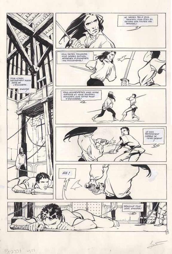 R&eacute;gis Penet - Marie des Loups, La garde Rouge, p30