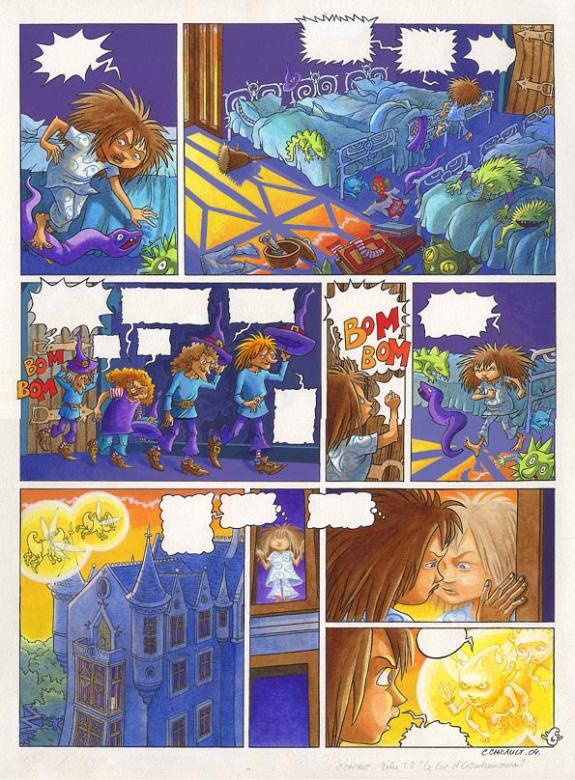 C&eacute;cile Chicault - Z&eacute;lie, Le lac d'Entredeuxmarais, p06