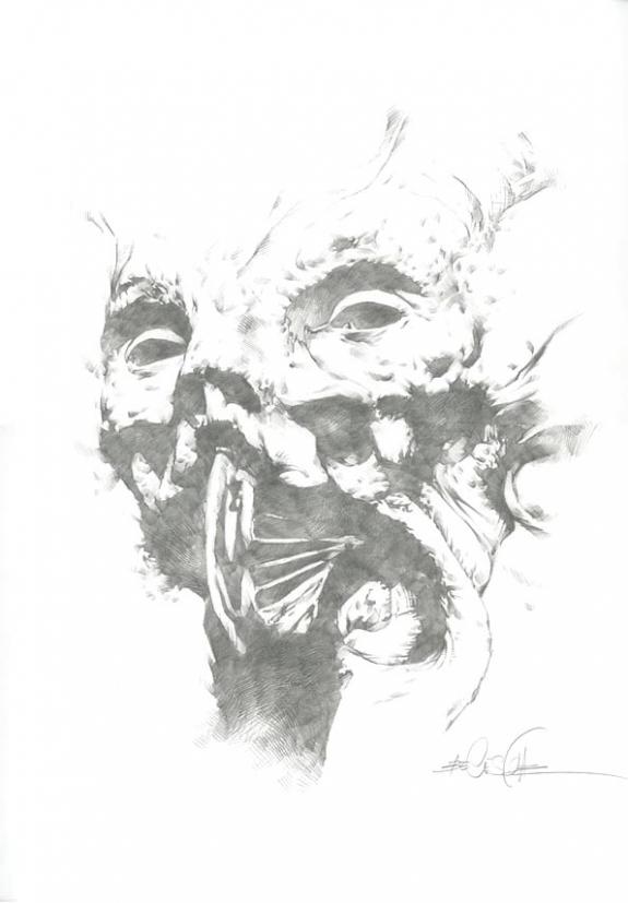 Christophe Bec - Sanctuaire, tirage de tête - cahier d'illus