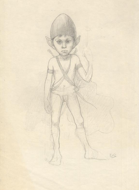 Ferronni&egrave;re - A la recherche de F&eacute;erie, recherche elfe cape 