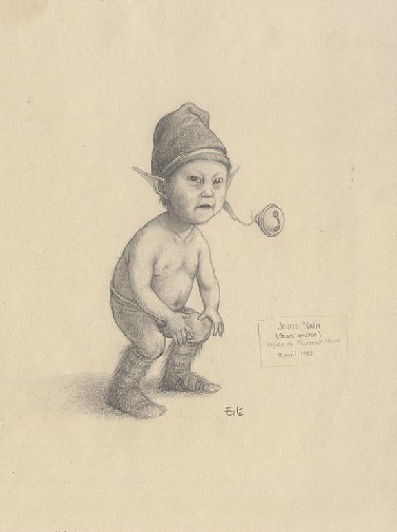 Ferronni&egrave;re - A la recherche de F&eacute;erie, B&eacute;b&eacute; = "Jeune nain 8