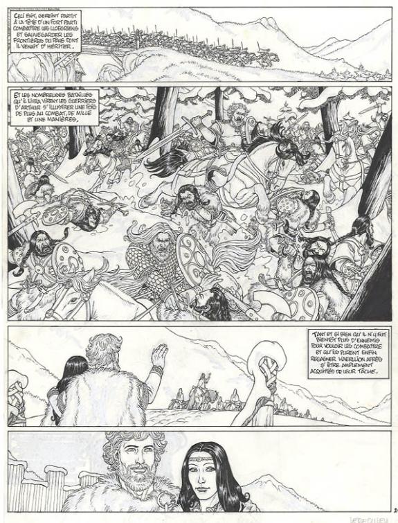 J&eacute;r&ocirc;me Lereculey - Arthur, Gereint et Enid, p21