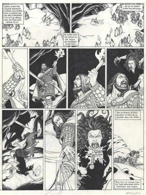 J&eacute;r&ocirc;me Lereculey - Arthur, Kulhwch et Olwen, p42