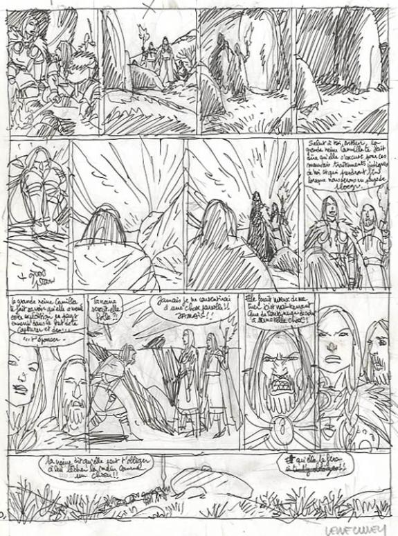 J&eacute;r&ocirc;me Lereculey - Arthur, storyboard planche 20
