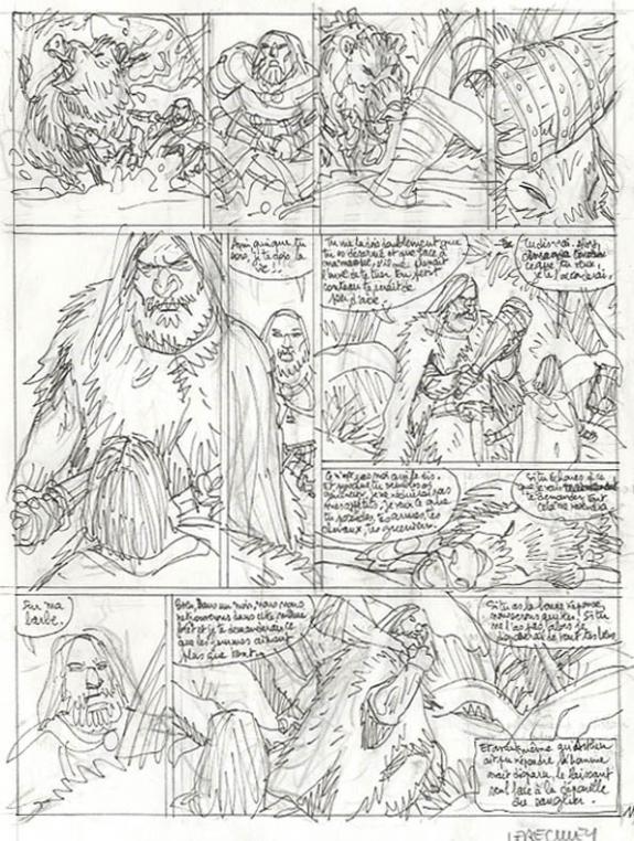 J&eacute;r&ocirc;me Lereculey - Arthur, storyboard p11