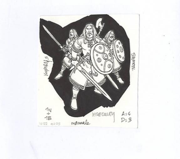 J&eacute;r&ocirc;me Lereculey - Arthur, carte postale kymrys