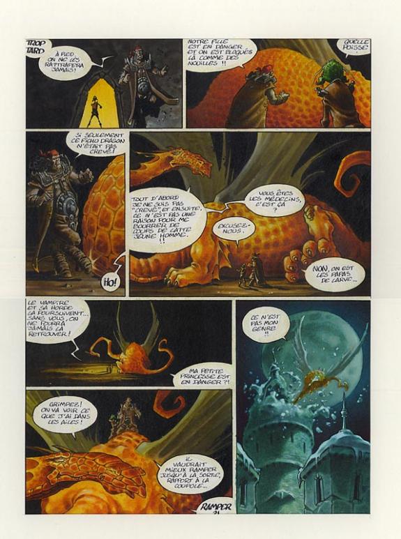 Olivier Boiscommun - Troll, Le dragon du donjon, p40