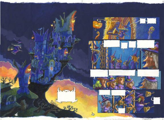 C&eacute;cile Chicault - Z&eacute;lie, Le lac d'Entredeuxmarais, p01-02 do