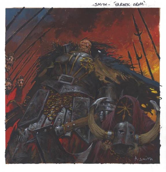 Adrian Smith - "vardek crom"  pour Games Workshop