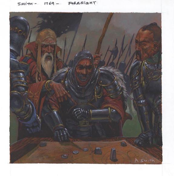Adrian Smith - Warhammer, "foresight"