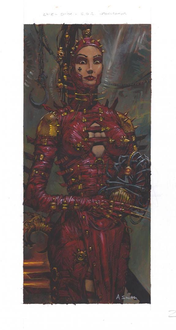 Adrian Smith - Warhammer, "s.o.s interogator"