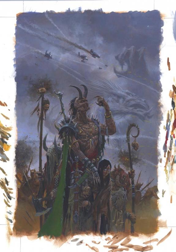 Adrian Smith - Warhammer, "pawns of chaos" Games Workshop