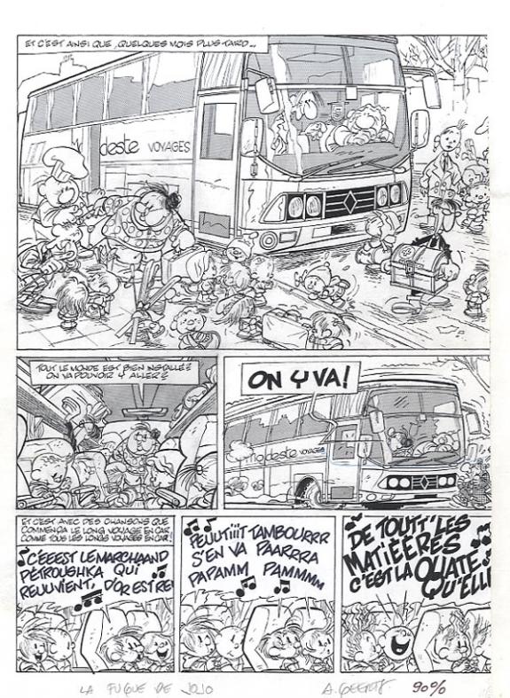 Andr&eacute; Geerts - Jojo, La fugue de Jojo, tous au ski p03