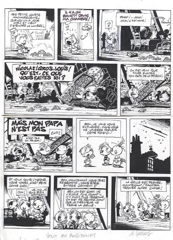 Andr&eacute; Geerts - Jojo, Jojo  au pensionnat, P35