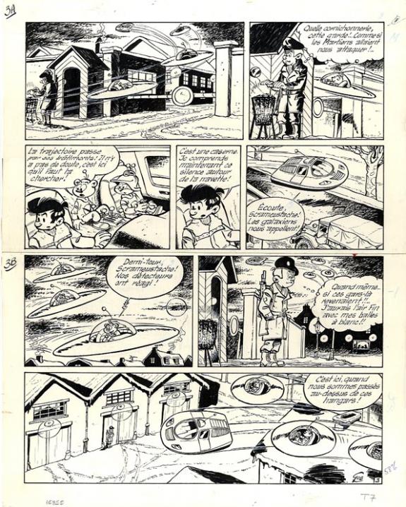 Roland Gos - Le Scrameustache, Les galaxiens, p03