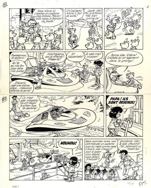 Roland Gos - Le Scrameustache, Les galaxiens, p19