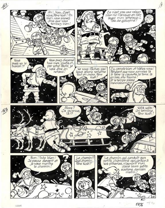 Roland Gos - Le Scrameustache, Le prince des galaxiens, p16