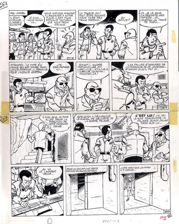 Roland Gos - Gil Jourdan, Gil Jourdan et les fant&ocirc;mes, p26 