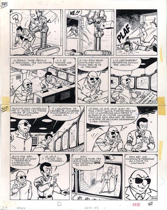 Roland Gos - Gil Jourdan, Gil Jourdan et les fant&ocirc;mes, p34 