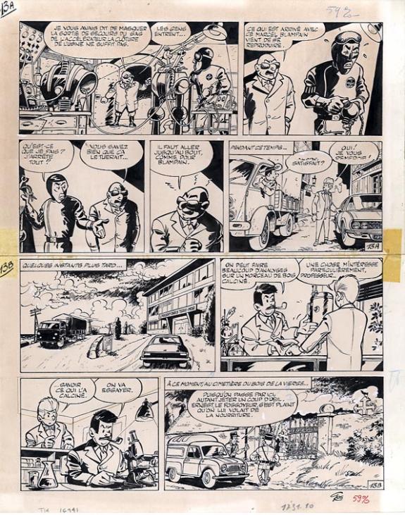 Roland Gos - Gil Jourdan, Gil Jourdan et les fant&ocirc;mes, p13