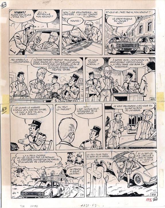Roland Gos - Gil Jourdan, Gil Jourdan et les fant&ocirc;mes, p16