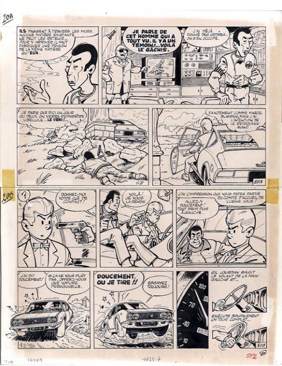 Roland Gos - Gil Jourdan, Gil Jourdan et les fant&ocirc;mes, p20