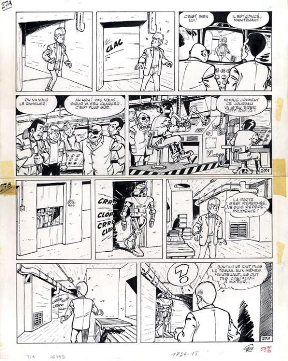 Roland Gos - Gil Jourdan, Gil Jourdan et les fant&ocirc;mes, p27