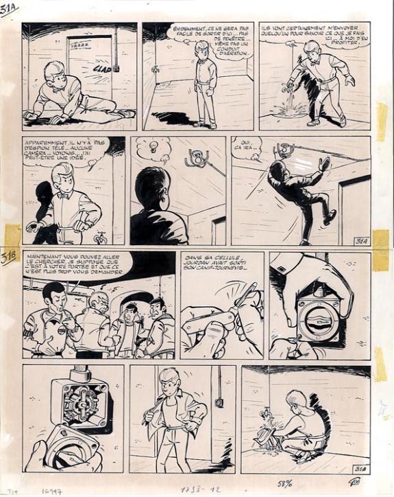 Roland Gos - Gil Jourdan, Gil Jourdan et les fant&ocirc;mes, p31