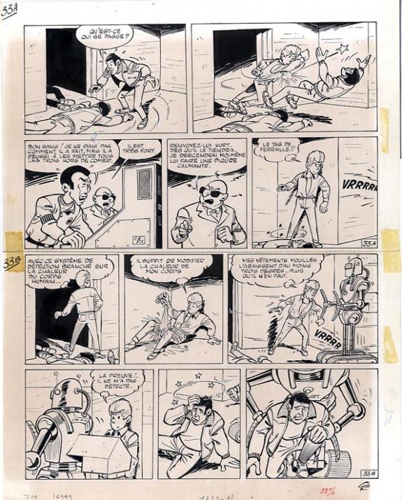 Roland Gos - Gil Jourdan, Gil Jourdan et les fant&ocirc;mes, p33