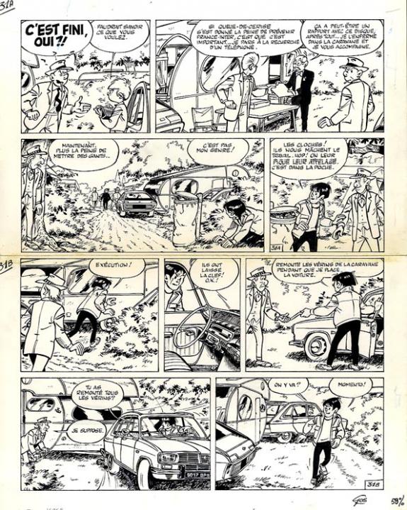 Roland Gos - Gil Jourdan, Sur la piste d'un 33 tours, p31