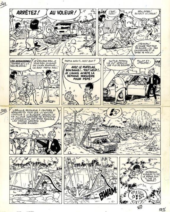 Roland Gos - Gil Jourdan, Sur la piste d'un 33 tours, p34
