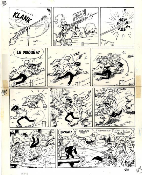 Roland Gos - Gil Jourdan, Sur la piste d'un 33 tours, p40