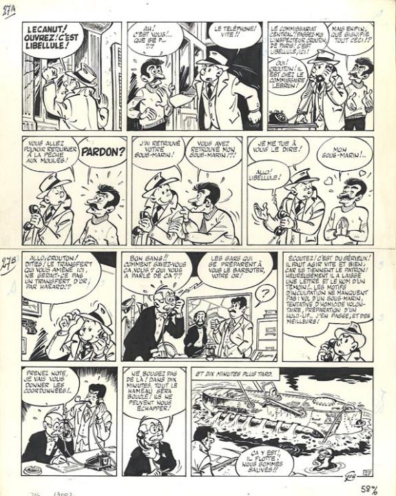 Roland Gos - Gil Jourdan, Entre deux eaux, p27