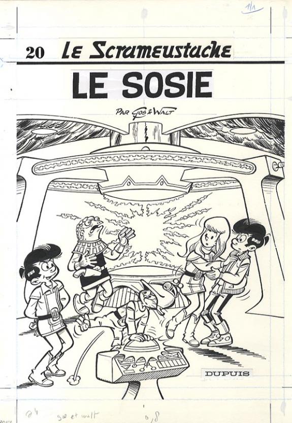 Roland Gos - Le Scrameustache, Le sosie, couv
28/08/2005