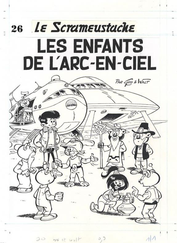 Roland Gos - Le Scrameustache, Les enfants de l'arc-en-ciel,