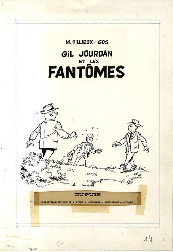 Roland Gos - Gil Jourdan, Gil Jourdan et les fant&ocirc;mes, page 