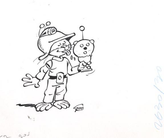 Roland Gos - Le Scrameustache, scram/glace
