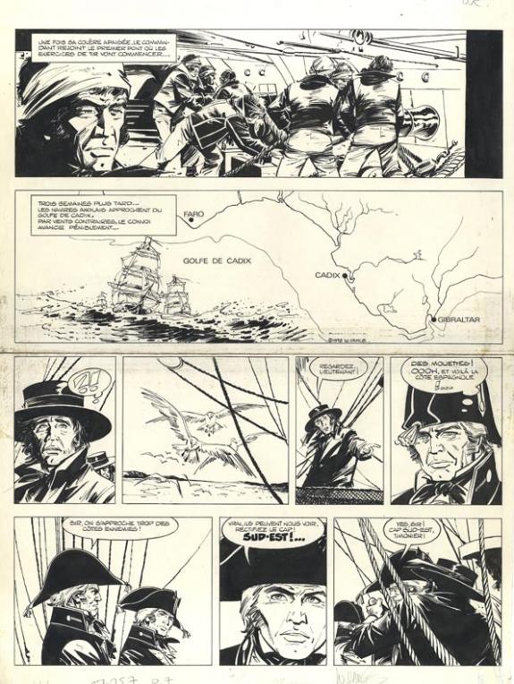 William Vance - Bruce J. Hawker, Cap sur Gibraltar, p18 