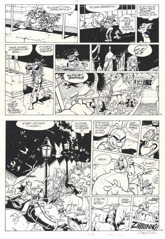 Jos&eacute; Luis Munuera - Spirou et Fantasio, Paris sous Seine, p2