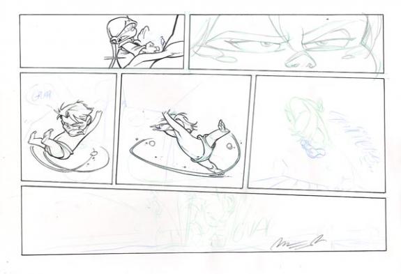 Jos&eacute; Luis Munuera - Merlin, Merlin papa, strip in&eacute;dit