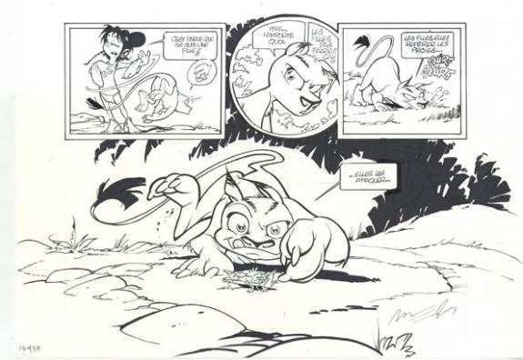Jos&eacute; Luis Munuera - N&auml;vis, Girodouss, strip in&eacute;dit 