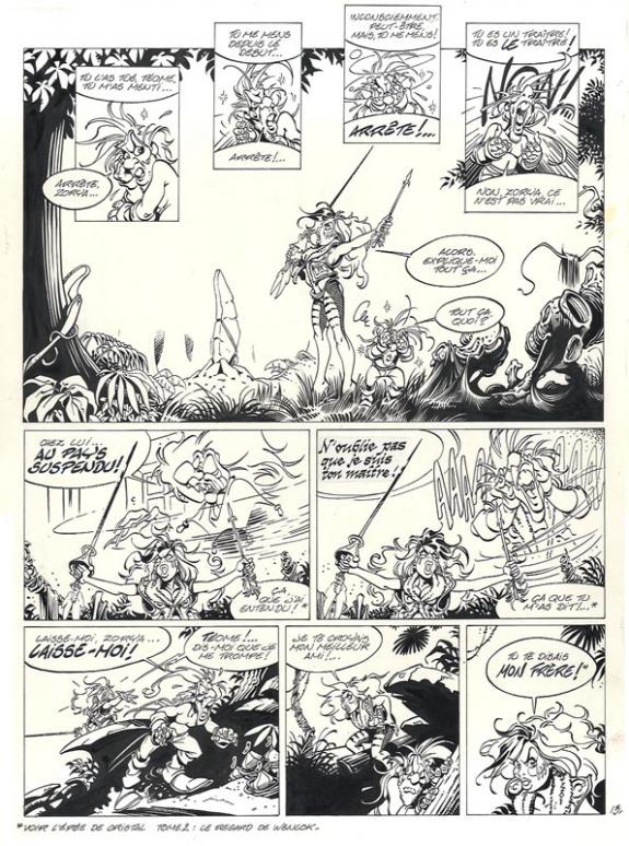 Crisse - L'&eacute;p&eacute;e de Cristal, Le go&ucirc;t de sulfur, p13