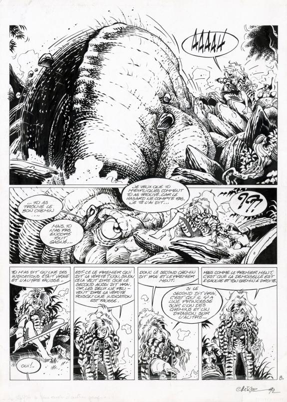 Crisse - L'&eacute;p&eacute;e de Cristal, Le cri du Grouse, p08
