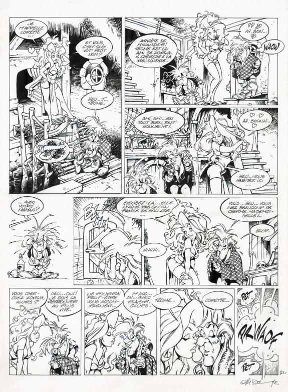 Crisse - L'&eacute;p&eacute;e de Cristal, Le cri du Grouse, p21