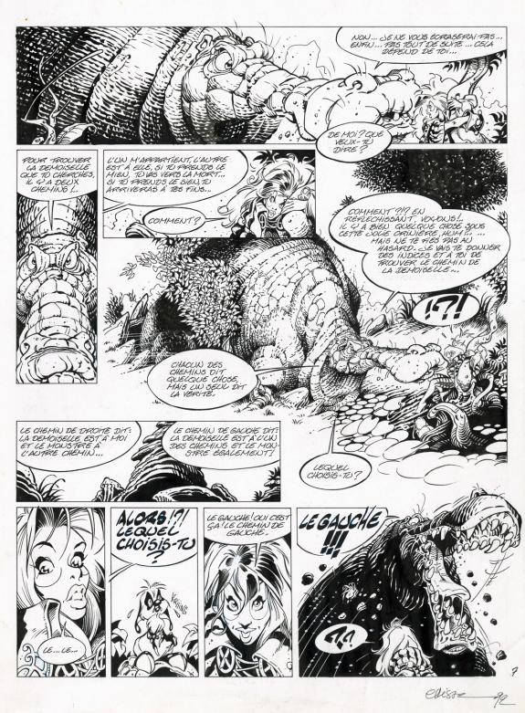 Crisse - L'&eacute;p&eacute;e de Cristal, Le cri du Grouse, p07